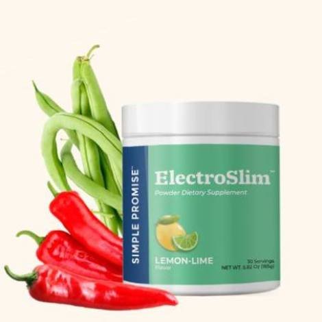 ElectroSlim natural electrolyte powder supporting healthy metabolism